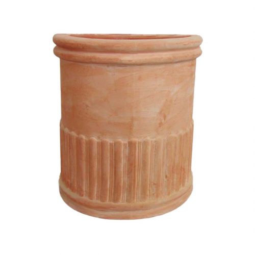 'Baccellato' Half-sized Tall Pot