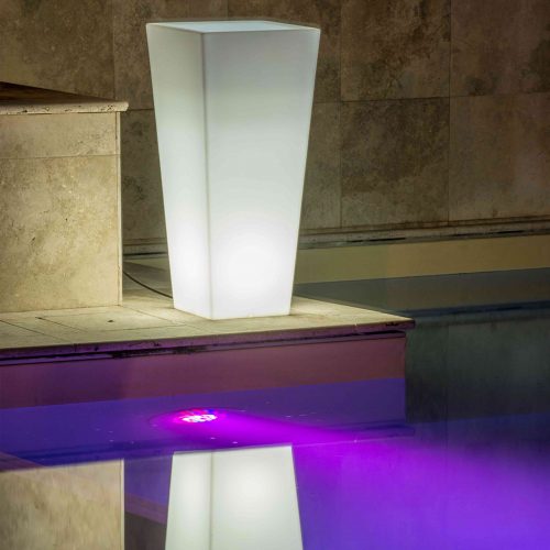 'Hydrus' Luminous Square Pot (Hydrus Luce)