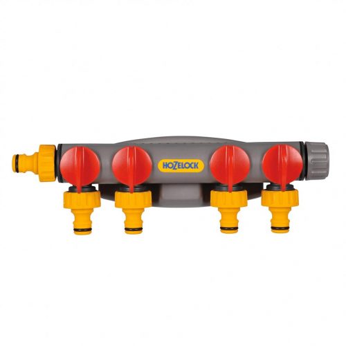 HOZELOCK 4-Way Water Hose Tap Connector