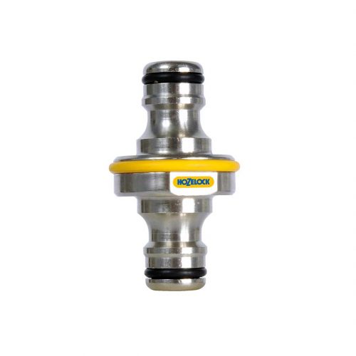 HOZELOCK 2-Way Metal Water Hose Connector Pro