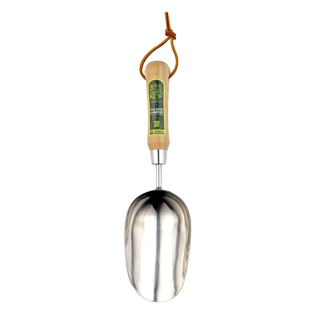The Kew Gardens Collection Neverbend Stainless Soil Scoop