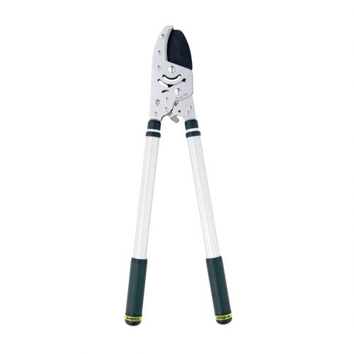 The Kew Gardens Collection Razorsharp Heavy Duty Telescopic Ratchet Anvil Loppers