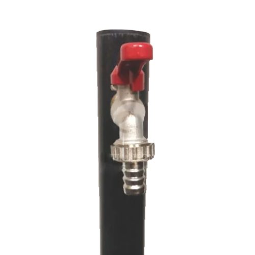 Agostini Black Handcrafted Fountain with Tap