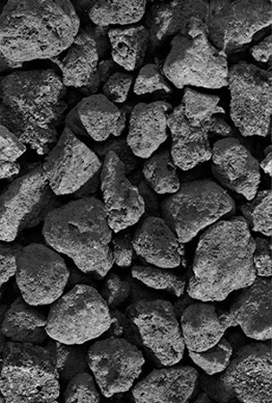 Black Volcanic Gravel, 10-18mm, Ornamental Gravel, Gravel for Garden